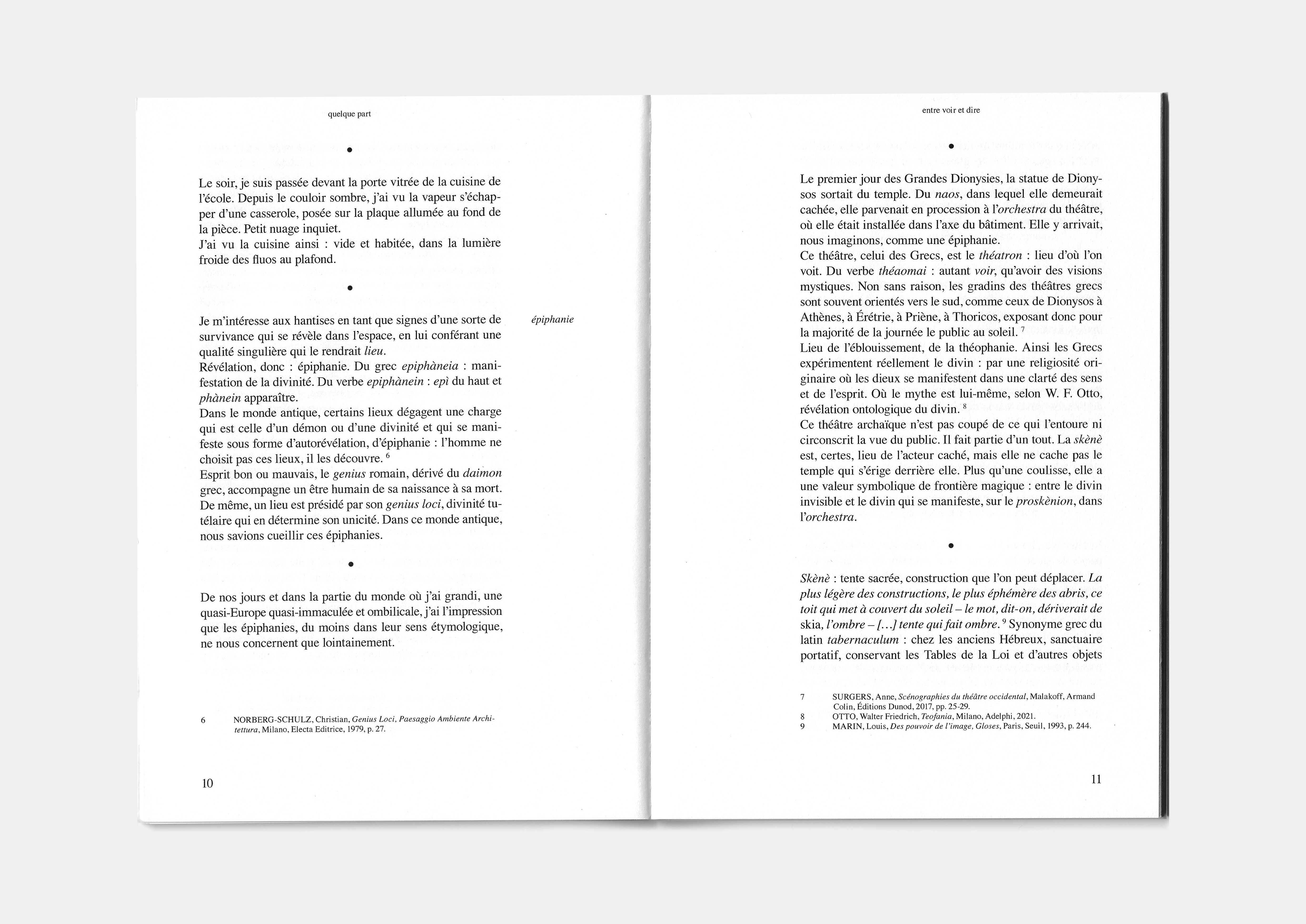 quelque part entre voir et dire 2023