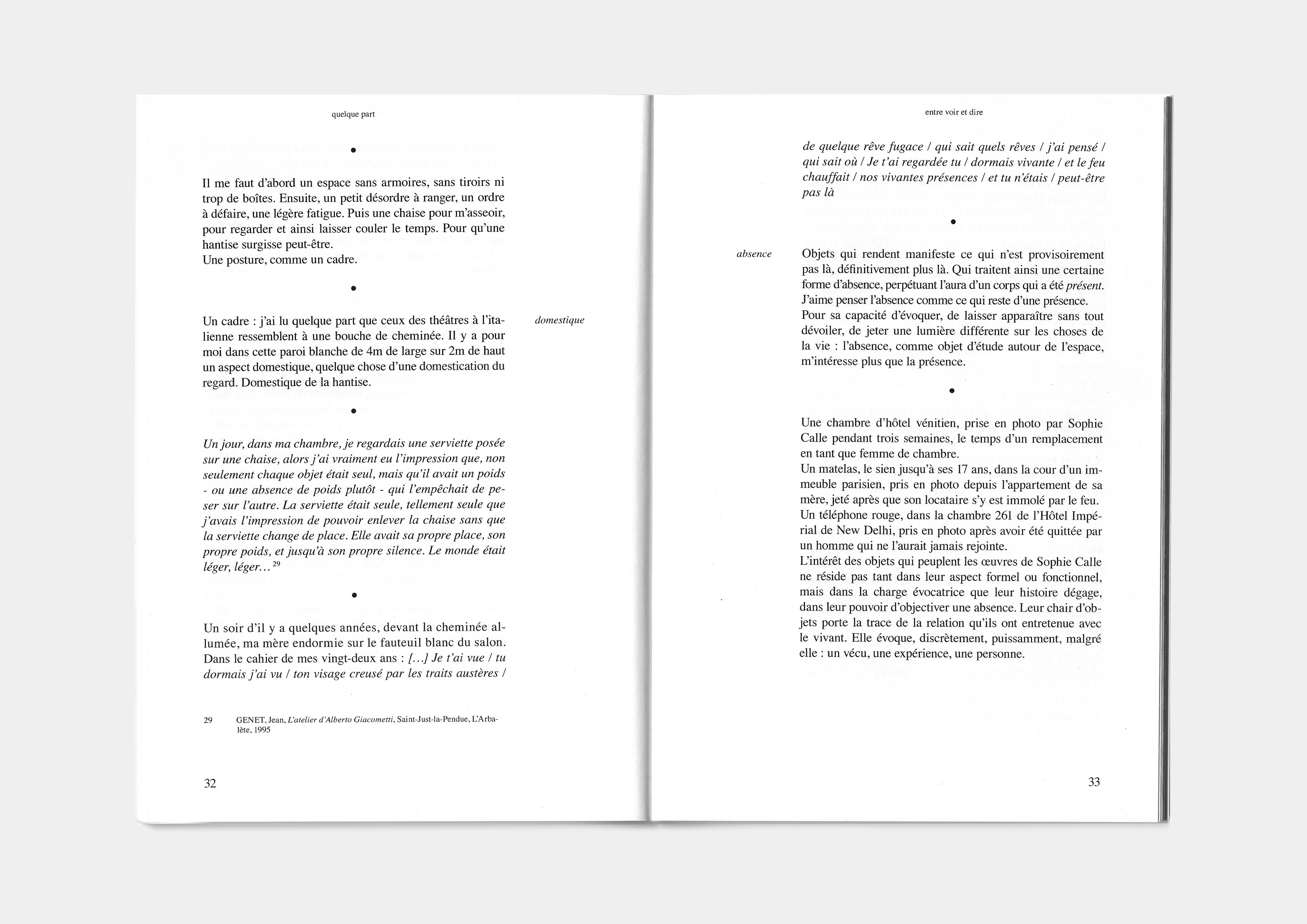 quelque part entre voir et dire 2023